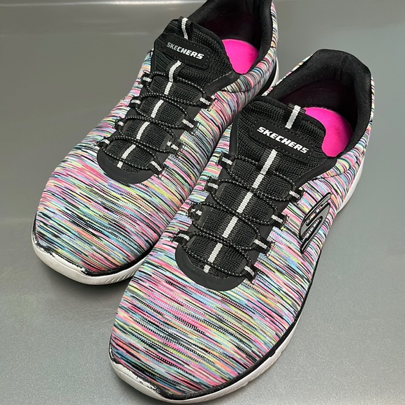 Skechers Shoes - Skechers rainbow sneakers size 8.5